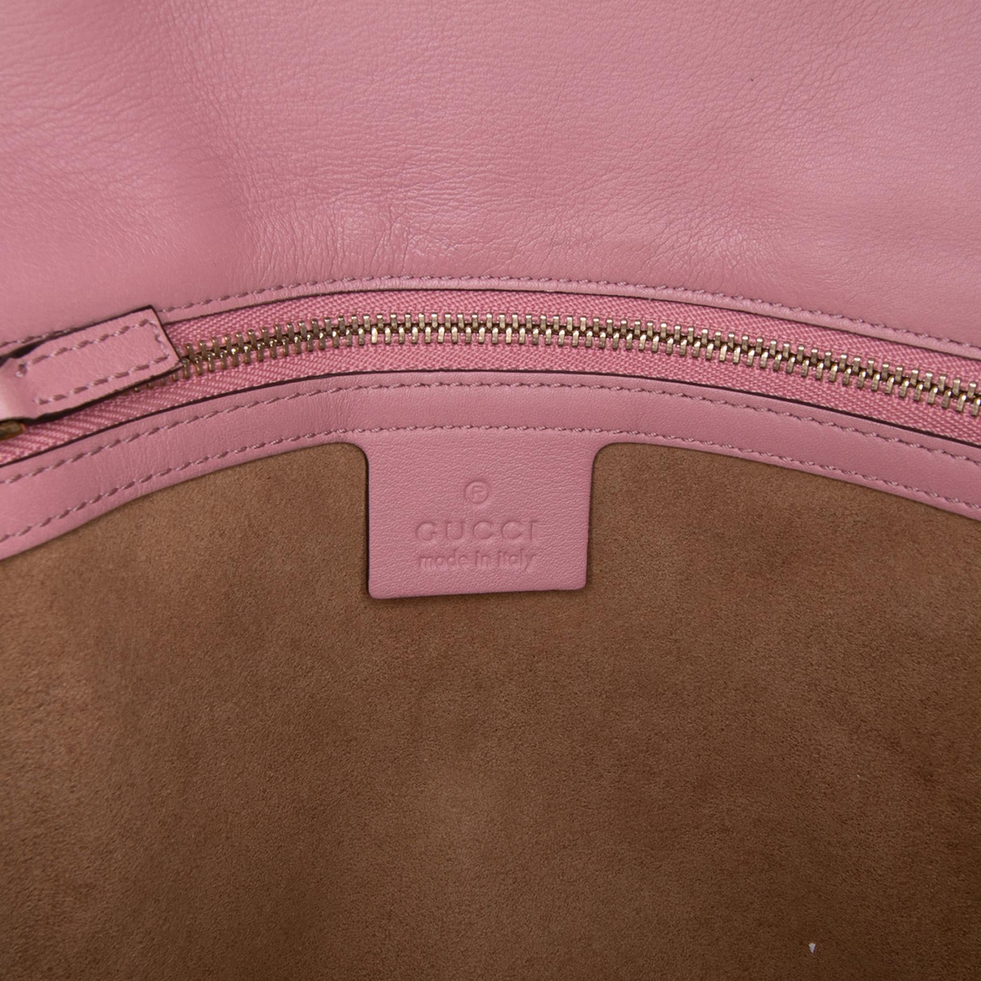 Gucci Medium Leather Padlock Shoulder Bag