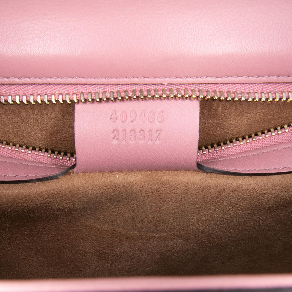 Gucci Medium Leather Padlock Shoulder Bag