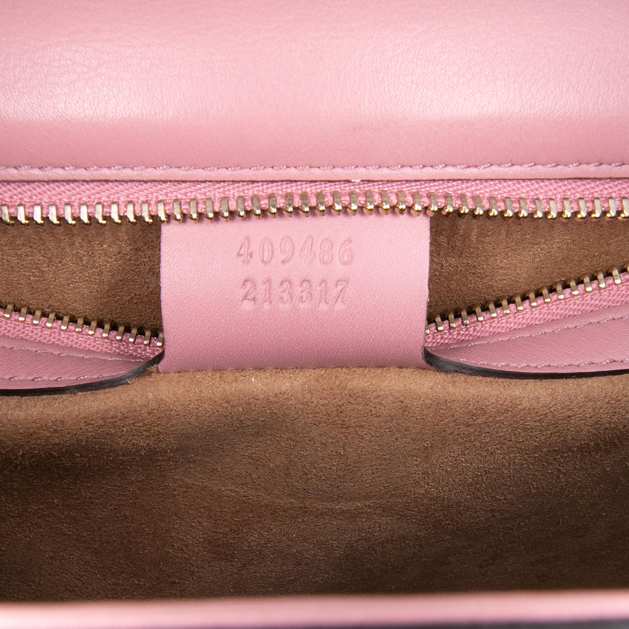 Gucci Medium Leather Padlock Shoulder Bag