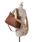 Gucci Medium Leather Ride Top Handle Bag (SHG-ZEr6xw)