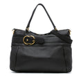Gucci Medium Leather Ride Top Handle Bag (SHG-ijwBLn)