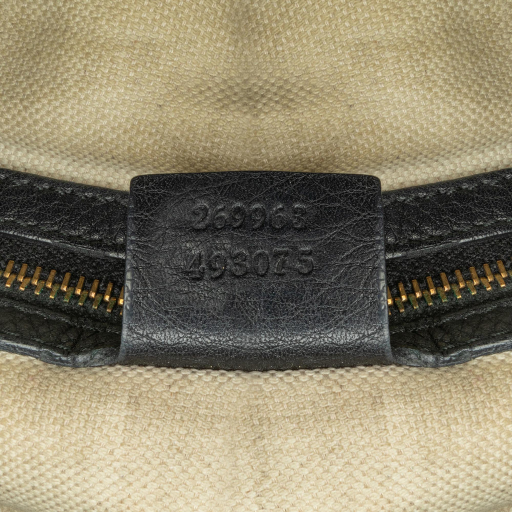 Gucci Medium Leather Ride Top Handle Bag (SHG-ijwBLn)