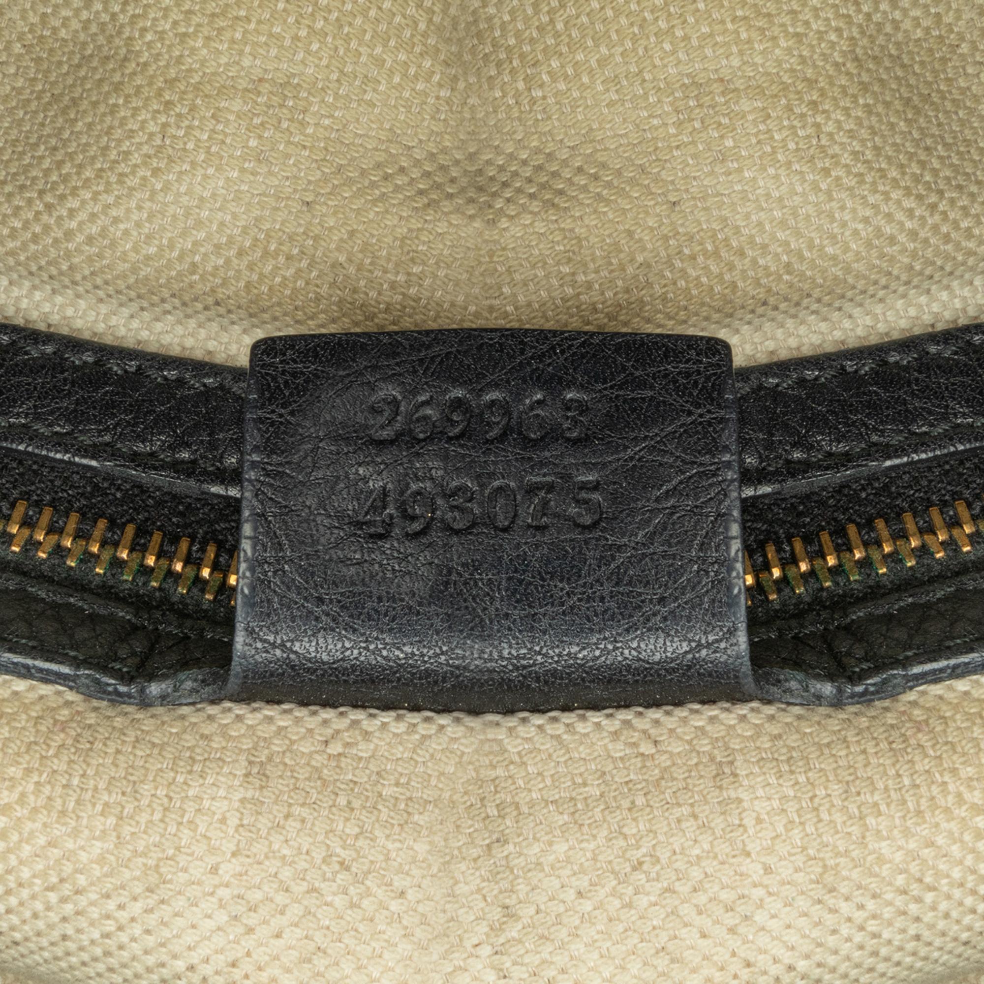Gucci Medium Leather Ride Top Handle Bag (SHG-ijwBLn)