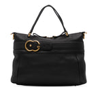 Gucci Medium Leather Ride Top Handle Bag
