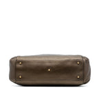 Gucci Medium Leather Ride Top Handle Bag