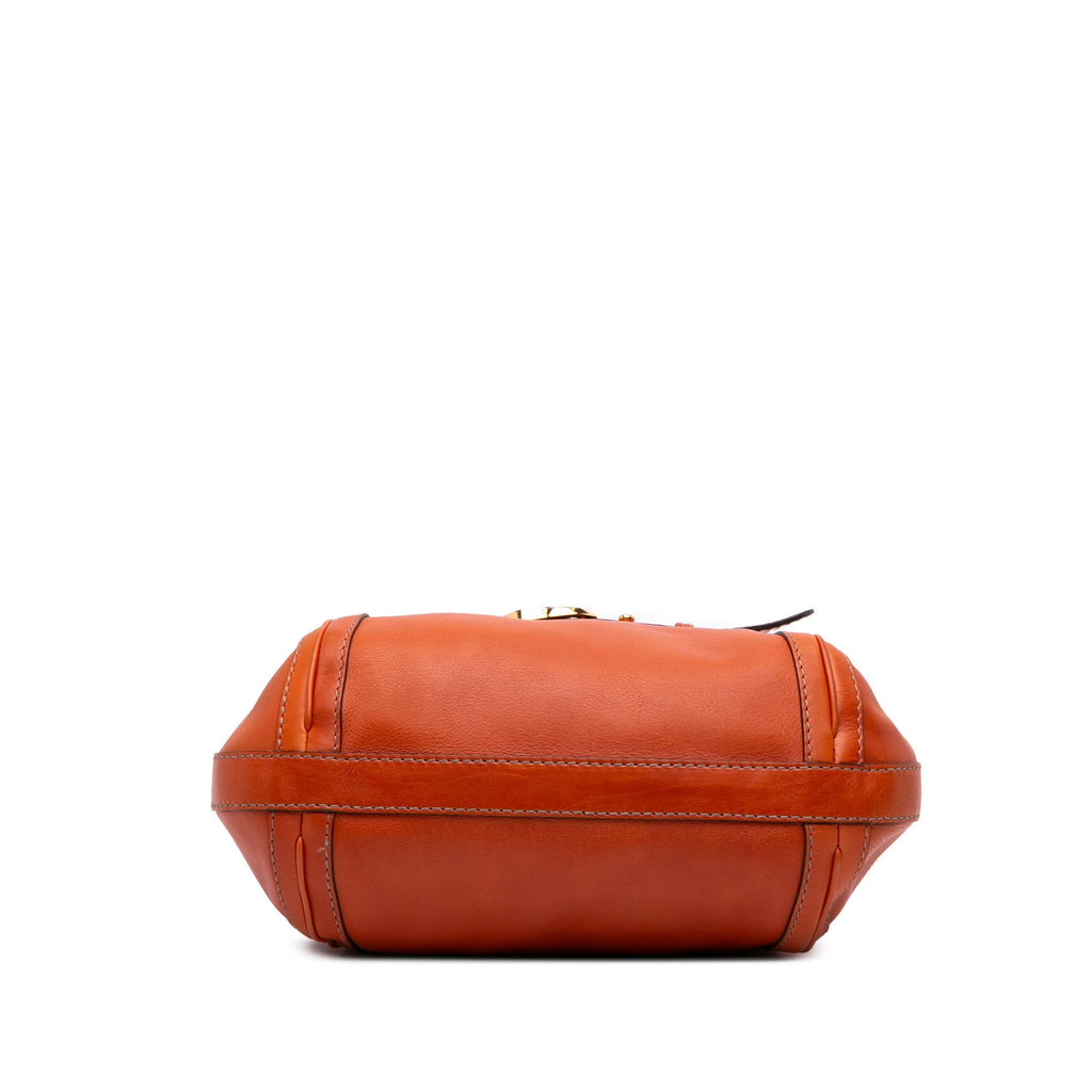 Gucci Medium Leather Running Satchel