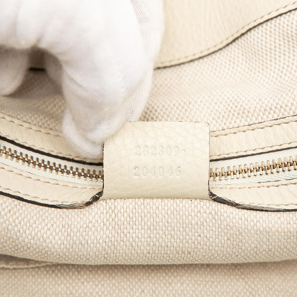 Gucci Medium Leather Soho Cellarius Tote
