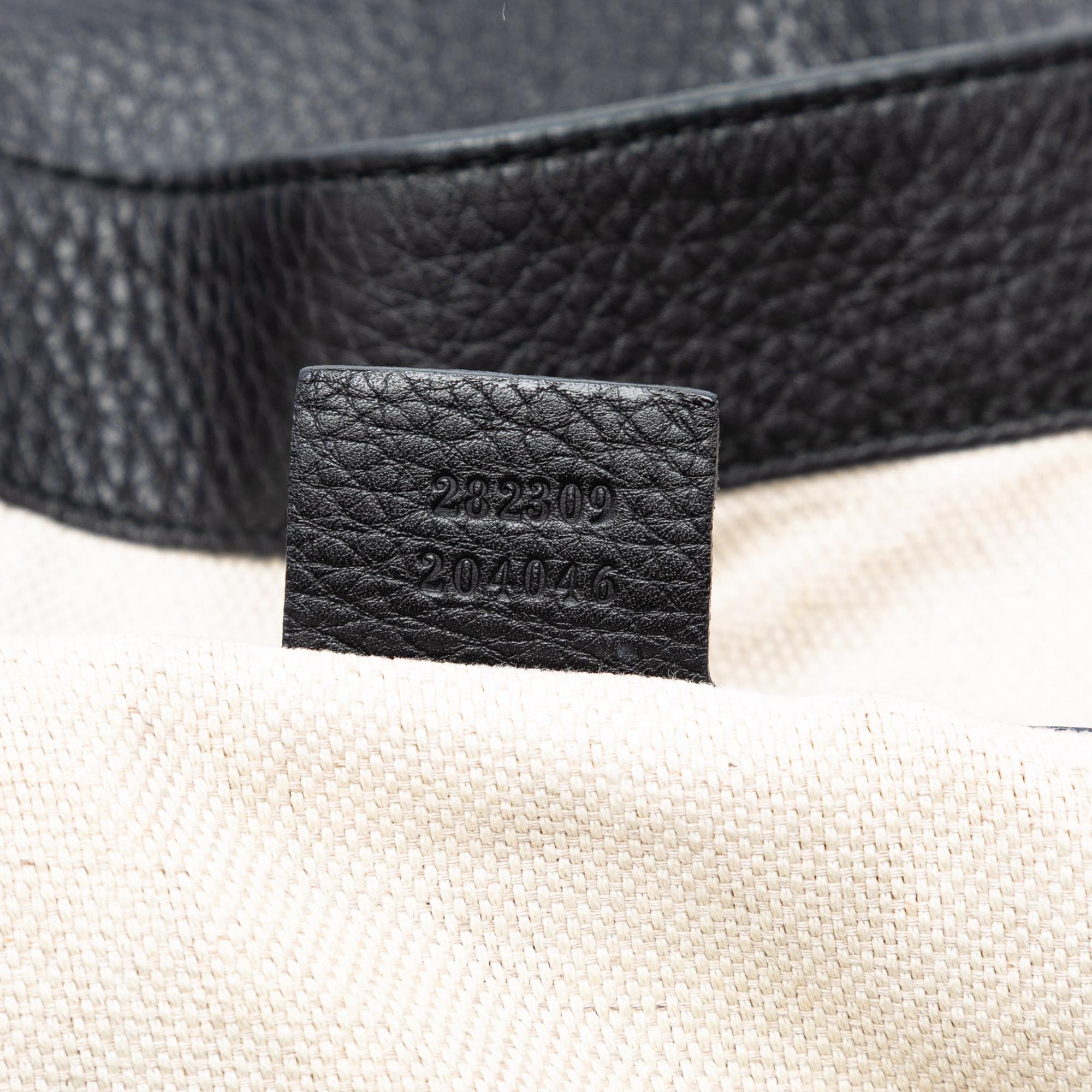 Gucci Medium Leather Soho Cellarius Tote