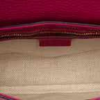 Gucci Medium Leather Soho Chain Flap Crossbody (SHG-eeJesX)