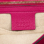 Gucci Medium Leather Soho Chain Flap Crossbody (SHG-eeJesX)