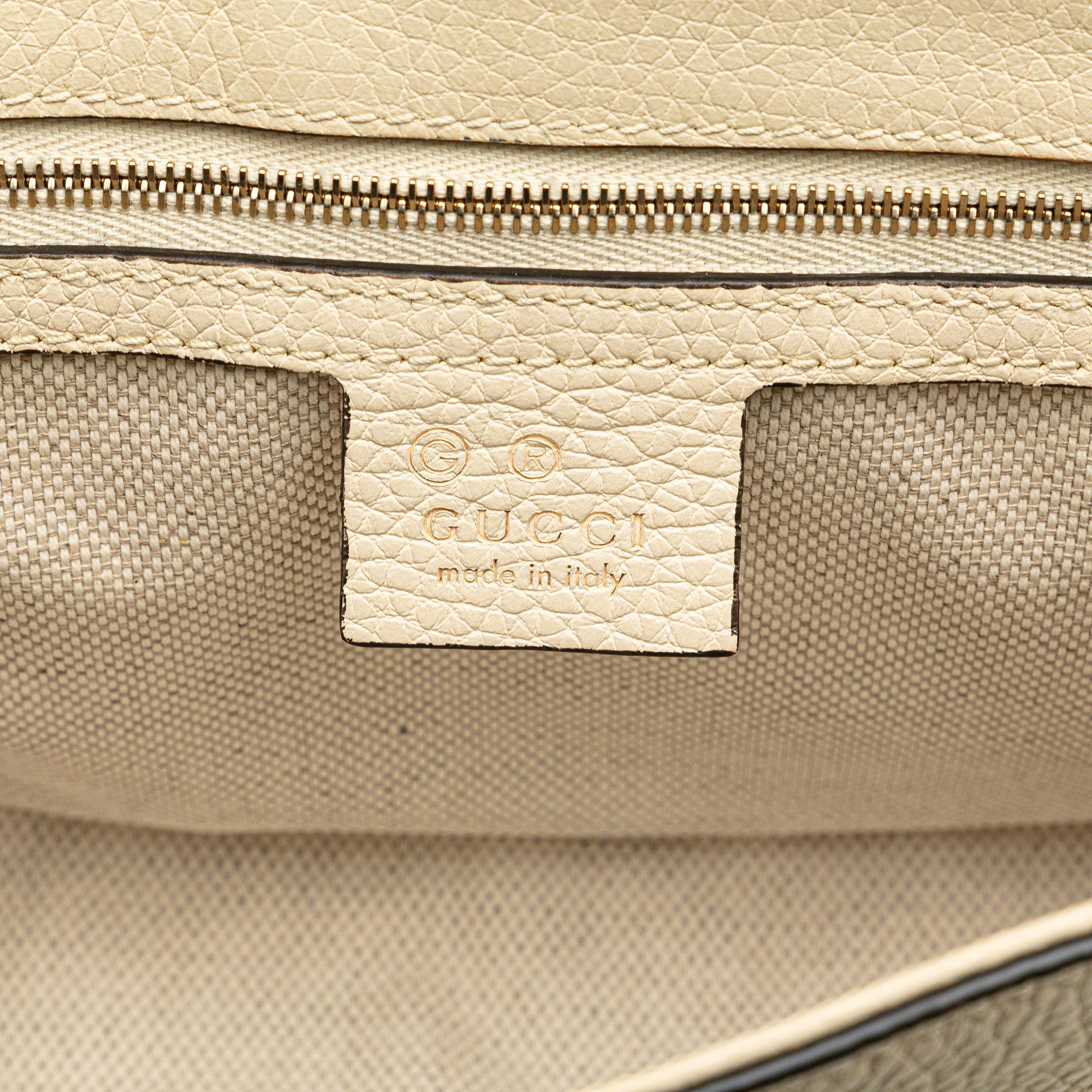 Gucci Medium Leather Soho Chain Flap Crossbody