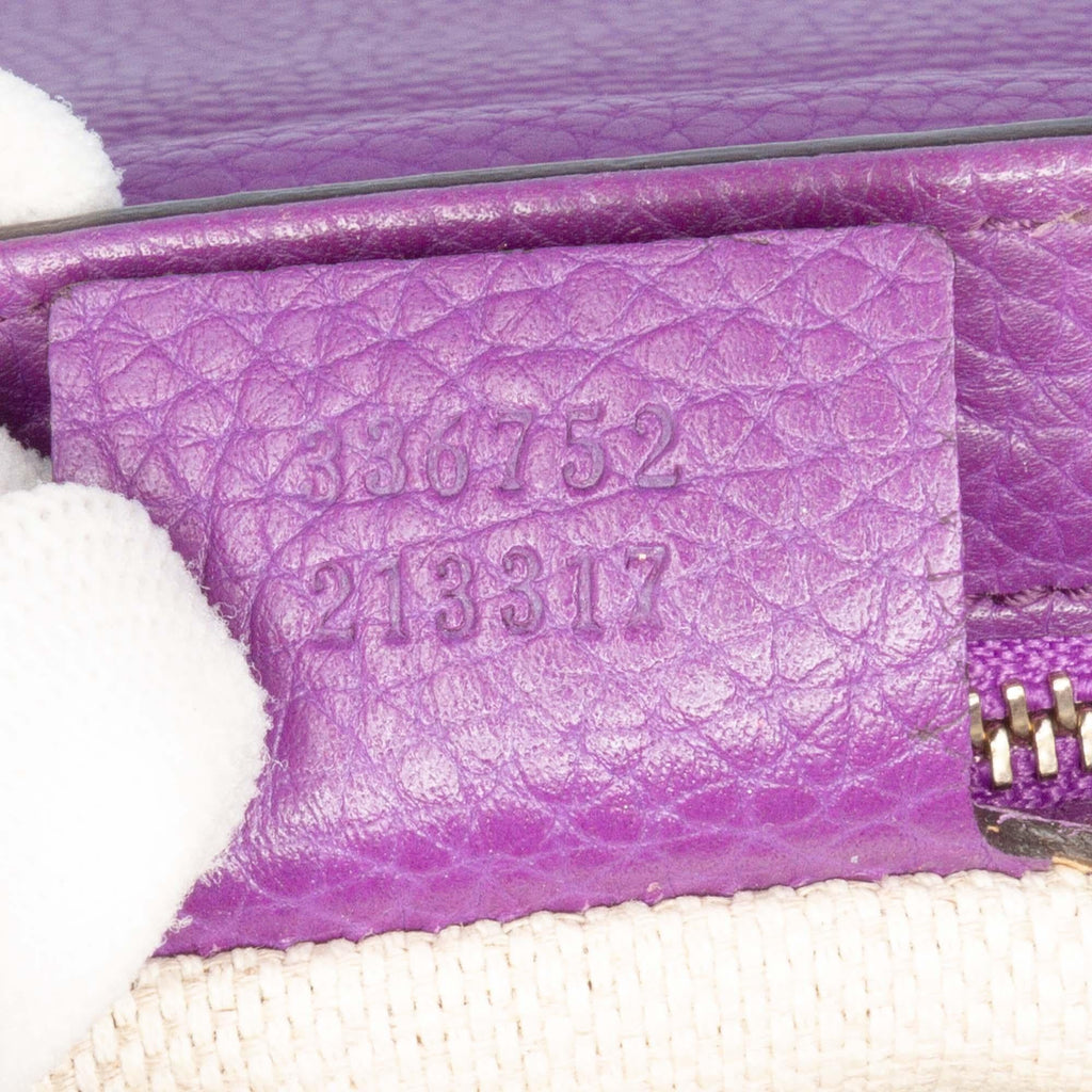 Gucci Medium Leather Soho Chain Flap Crossbody