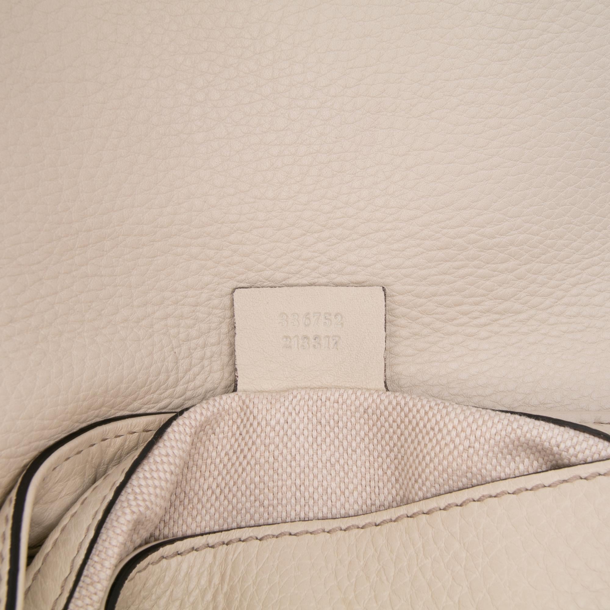 Gucci Medium Leather Soho Chain Flap Crossbody