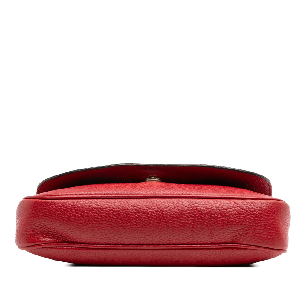 Gucci Medium Leather Soho Chain Flap Crossbody
