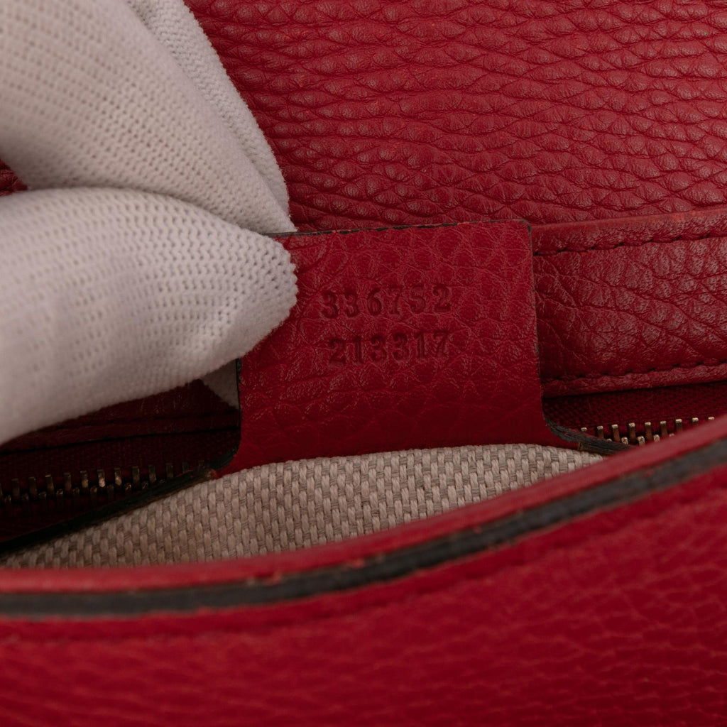 Gucci Medium Leather Soho Chain Flap Crossbody