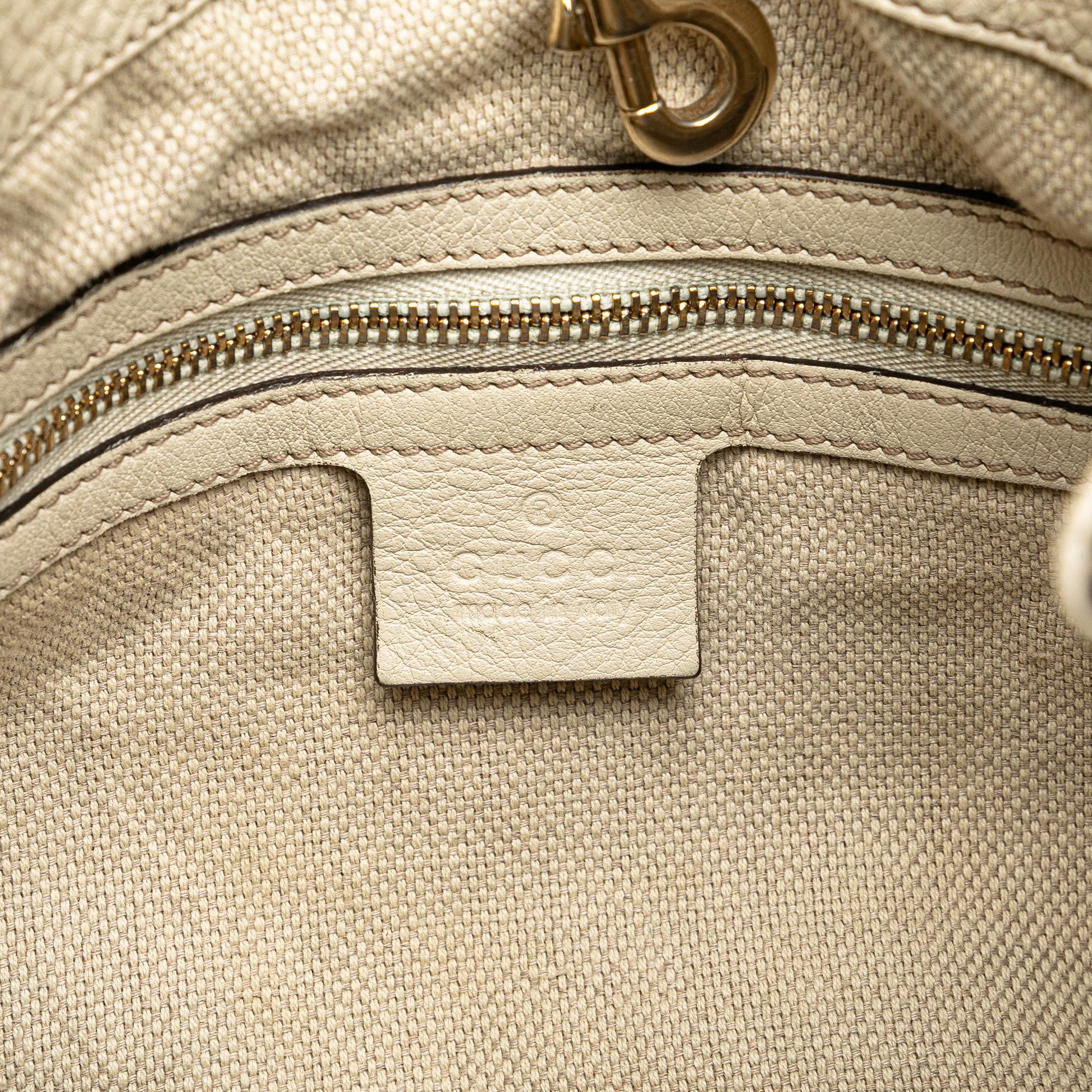 Gucci Medium Leather Soho Chain Tote