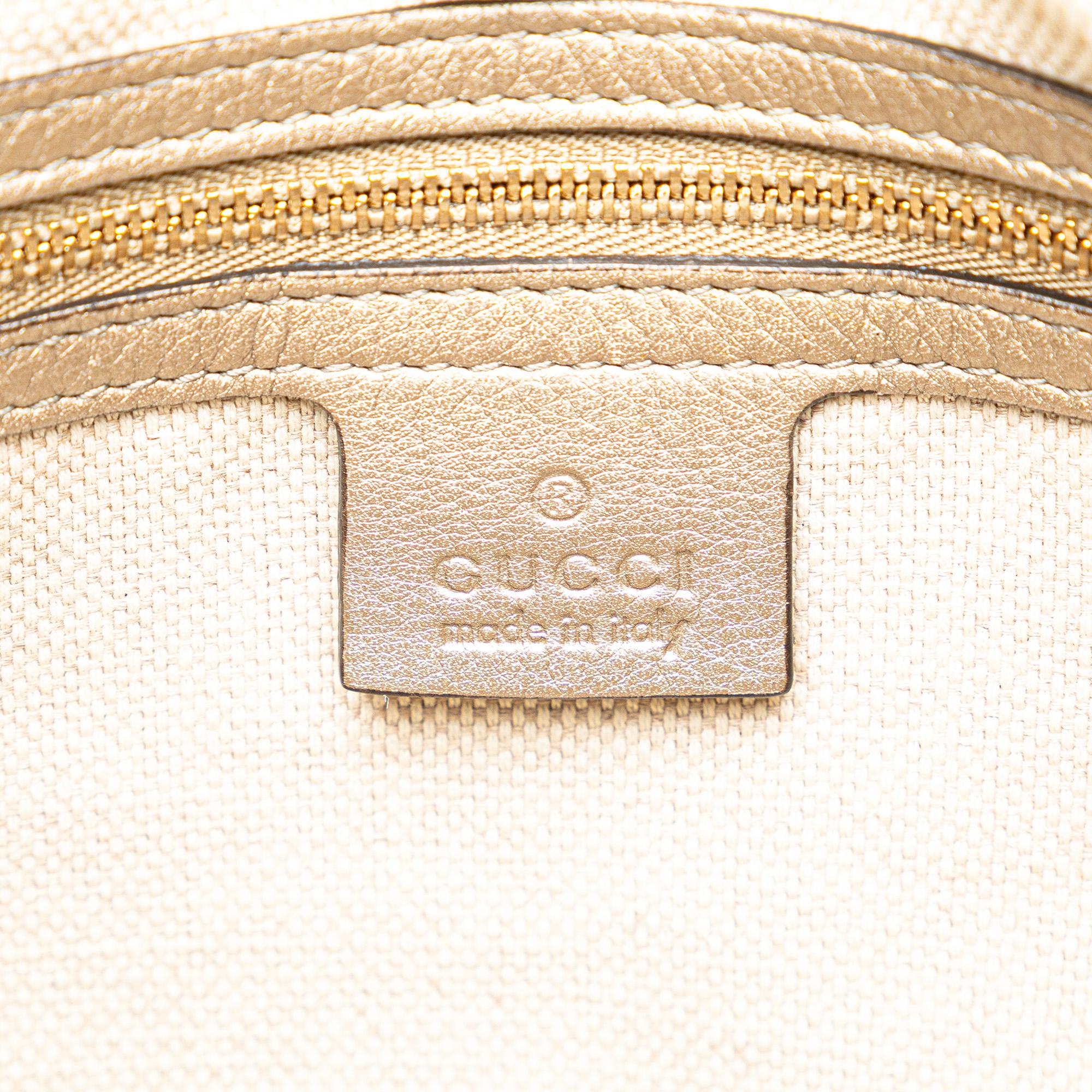 Gucci Medium Leather Soho Chain Tote