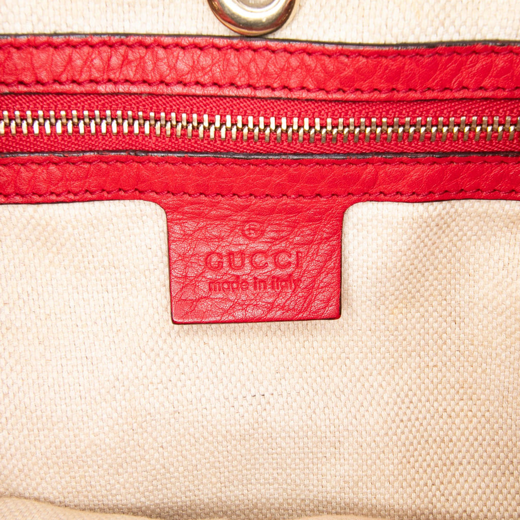 Gucci Medium Leather Soho Chain Tote