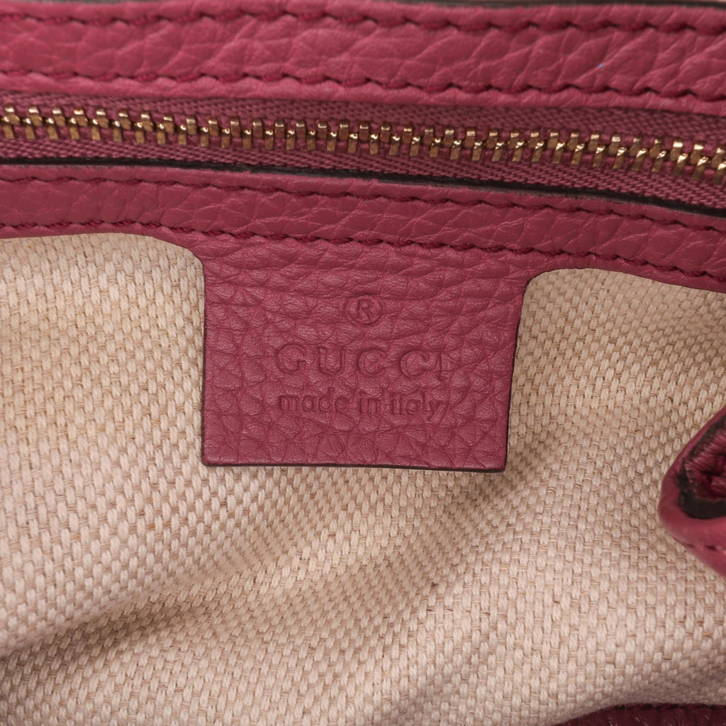 Gucci Medium Leather Soho Chain Tote
