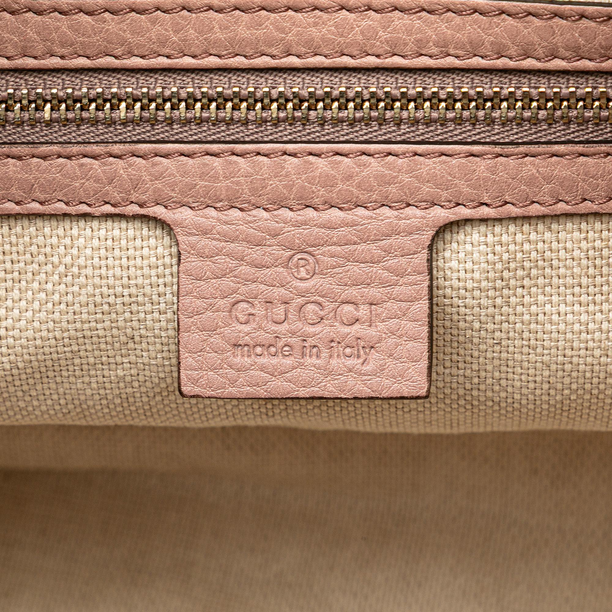 Gucci Medium Leather Soho Chain Tote