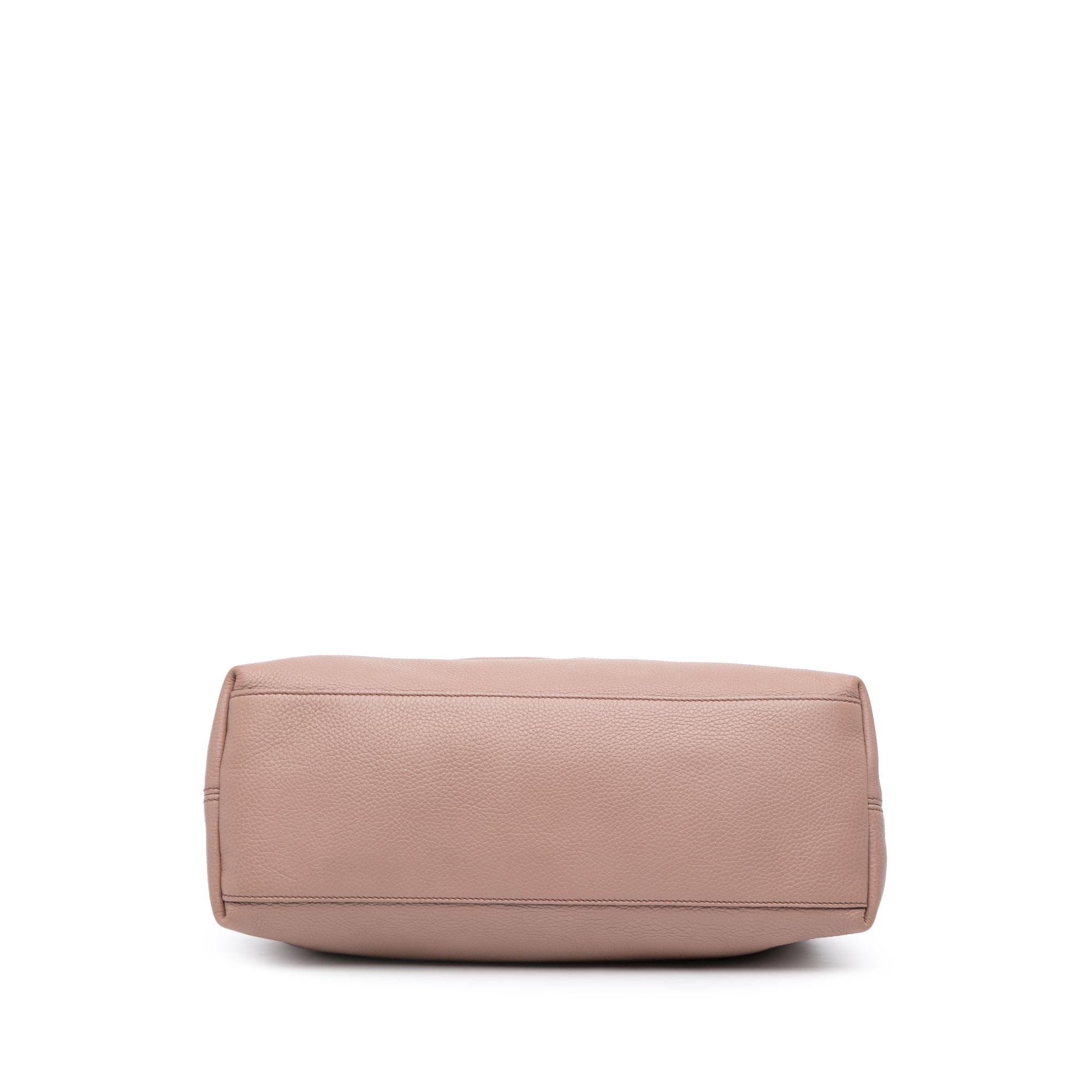 Gucci Medium Leather Soho Chain Tote