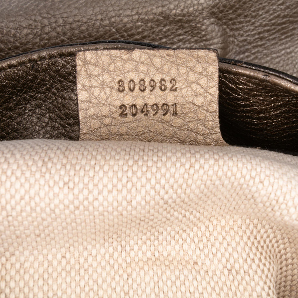 Gucci Medium Leather Soho Chain Tote
