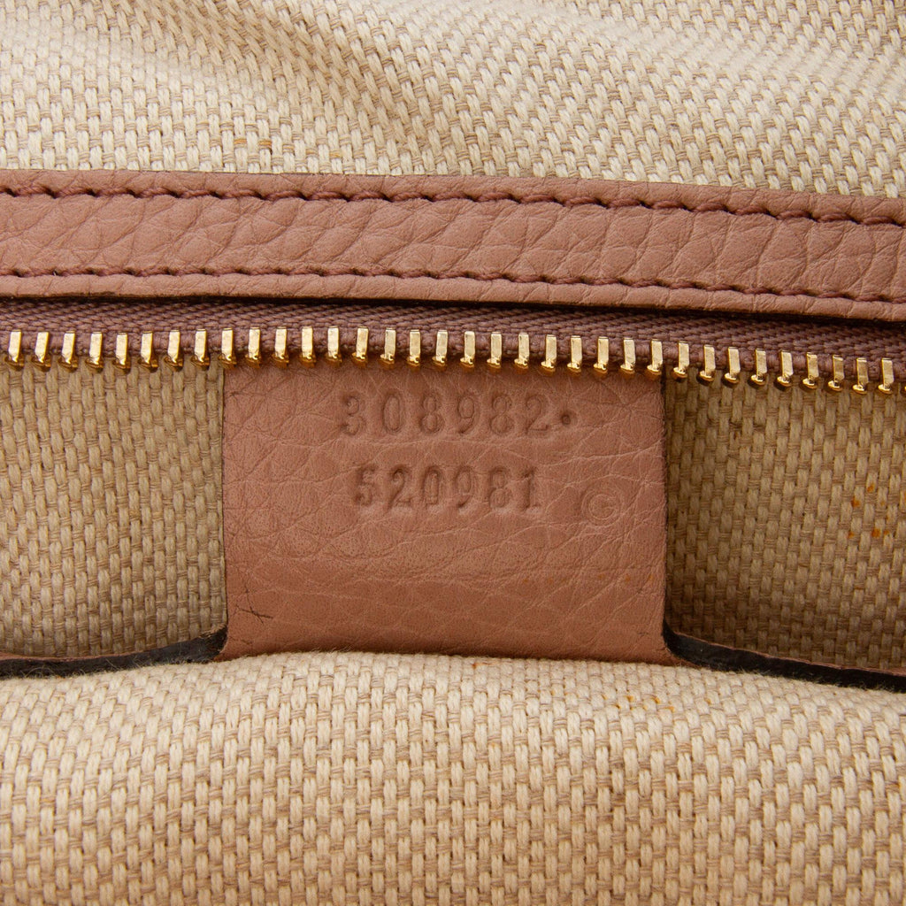 Gucci Medium Leather Soho Chain Tote