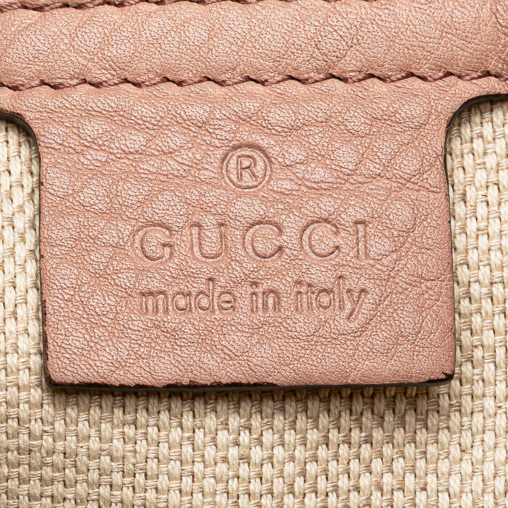Gucci Medium Leather Soho Chain Tote