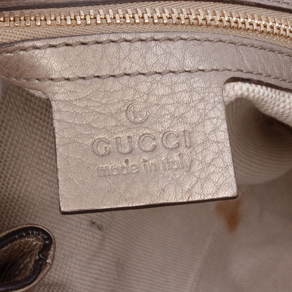 Gucci Medium Leather Soho Chain Tote