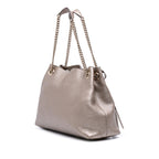 Gucci Medium Leather Soho Chain Tote