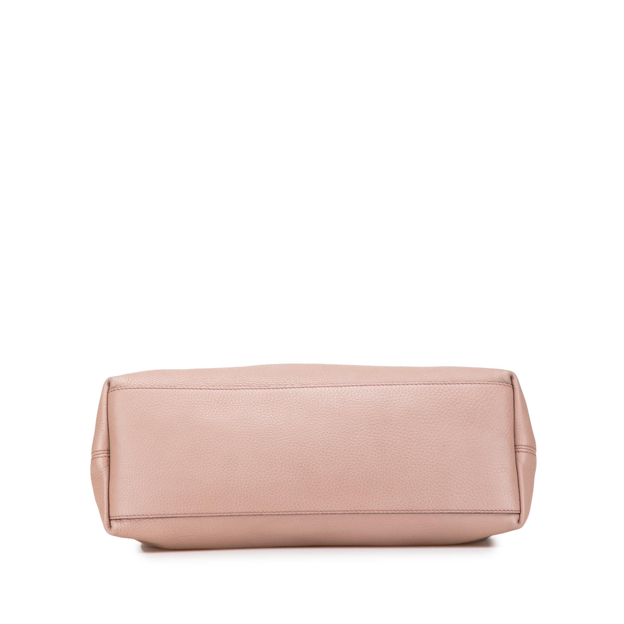 Gucci Medium Leather Soho Chain Tote