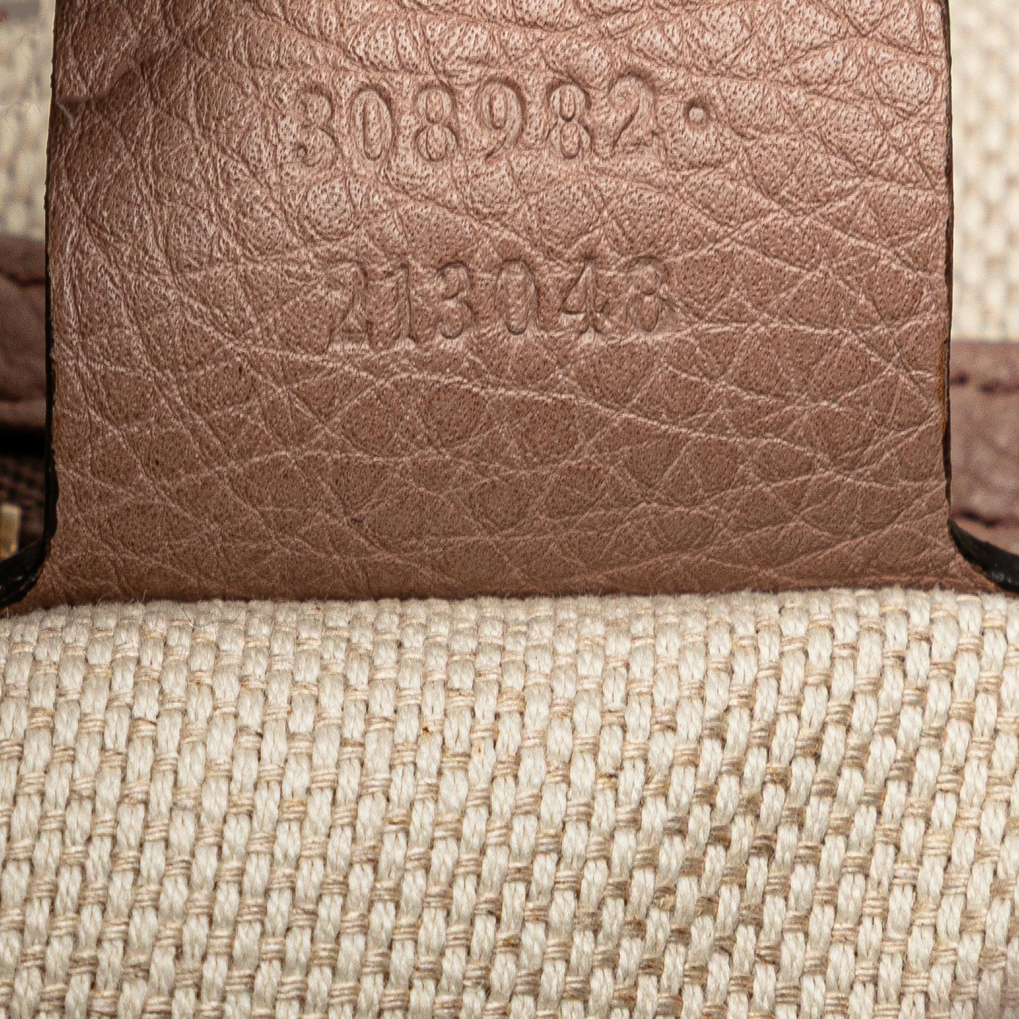 Gucci Medium Leather Soho Chain Tote