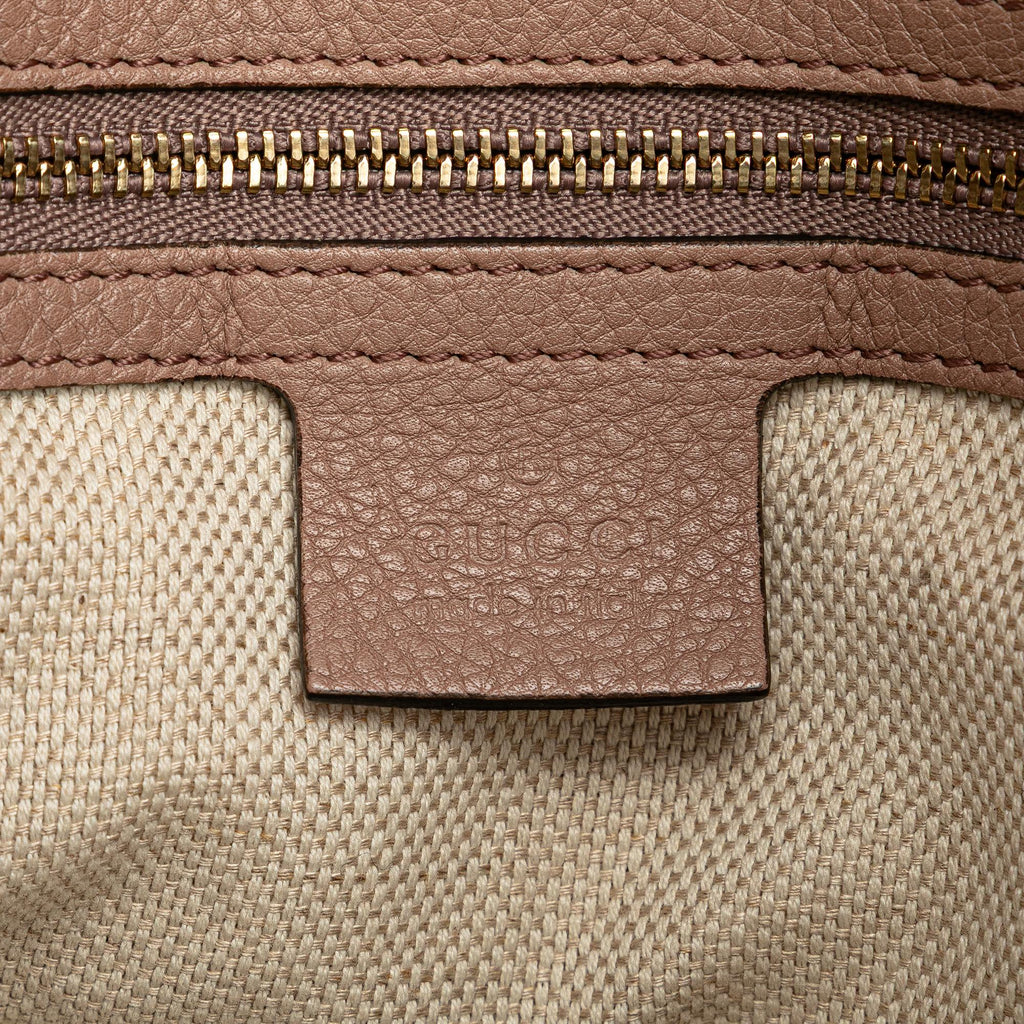 Gucci Medium Leather Soho Chain Tote