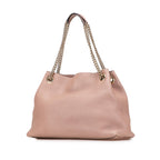 Gucci Medium Leather Soho Chain Tote