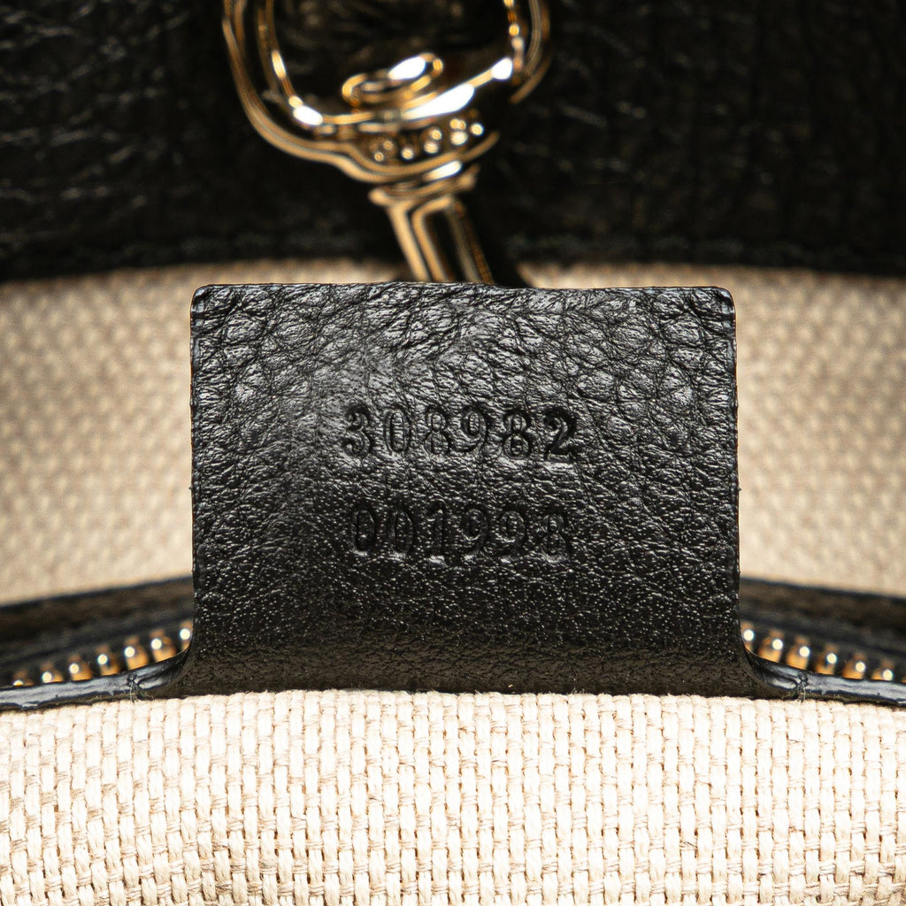 Gucci Medium Leather Soho Chain Tote