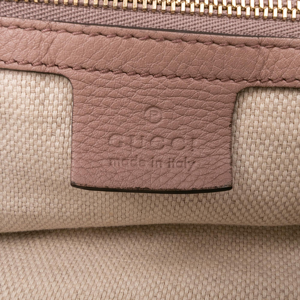 Gucci Medium Leather Soho Chain Tote