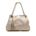 Gucci Medium Leather Soho Chain Tote