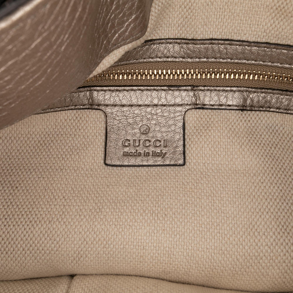 Gucci Medium Leather Soho Chain Tote