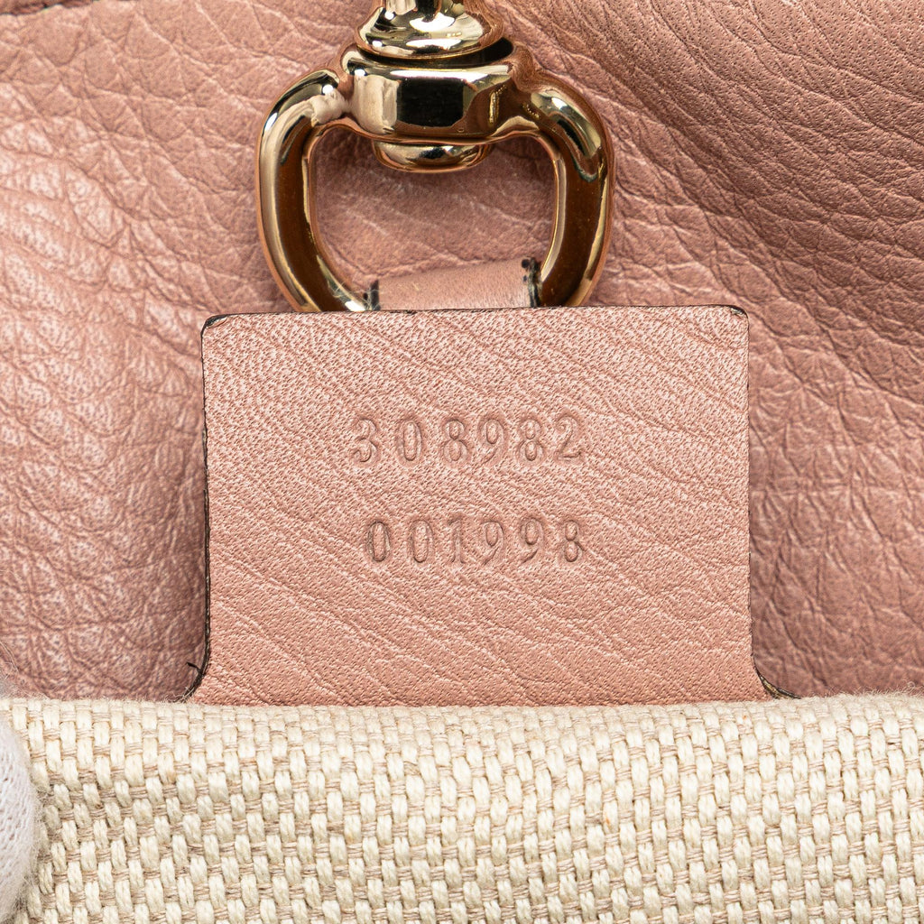 Gucci Medium Leather Soho Chain Tote