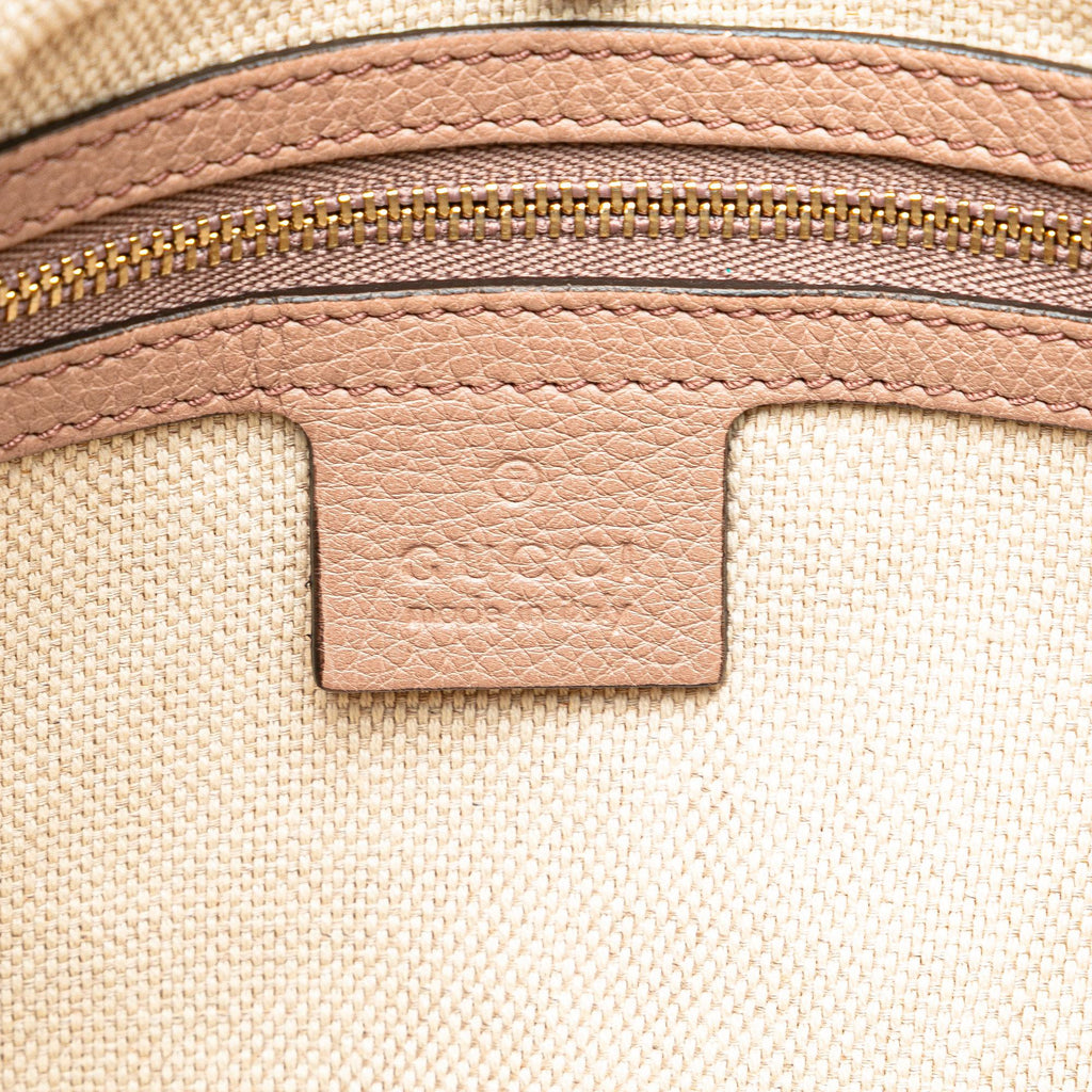 Gucci Medium Leather Soho Chain Tote