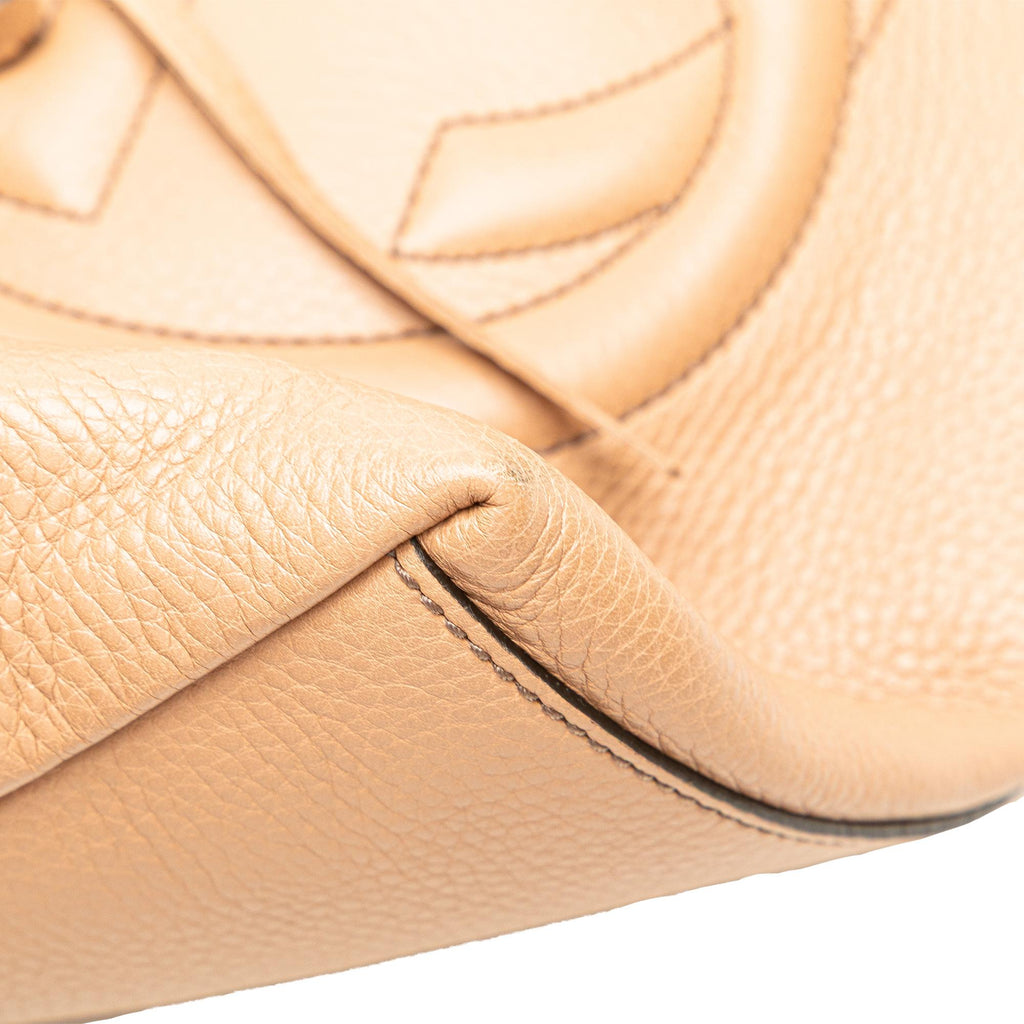 Gucci Medium Leather Soho Chain Tote