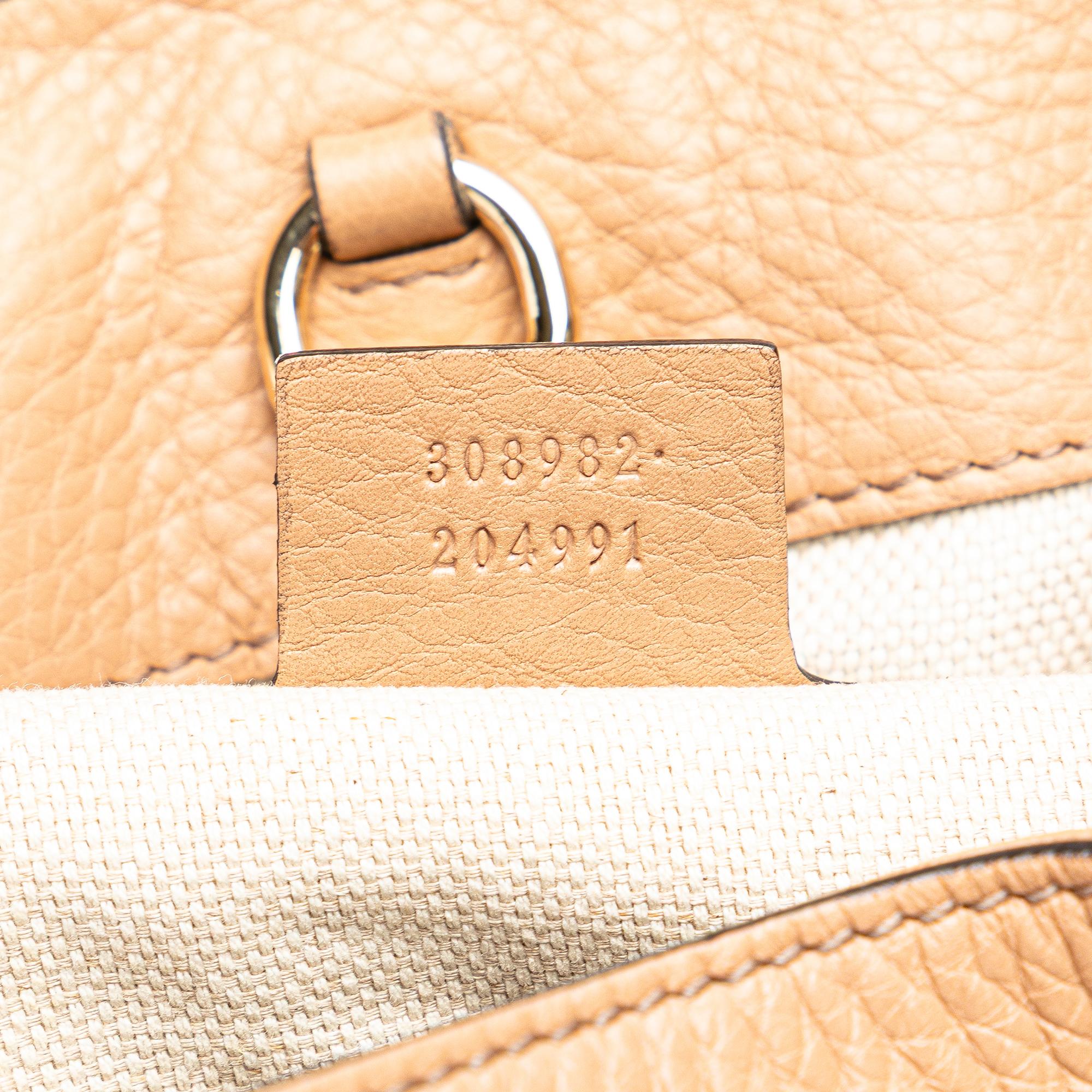 Gucci Medium Leather Soho Chain Tote