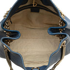 Gucci Medium Leather Soho Chain Tote