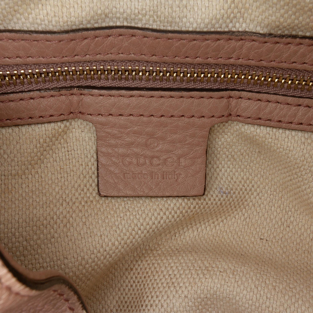 Gucci Medium Leather Soho Chain Tote