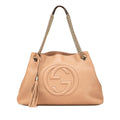 Gucci Medium Leather Soho Chain Tote