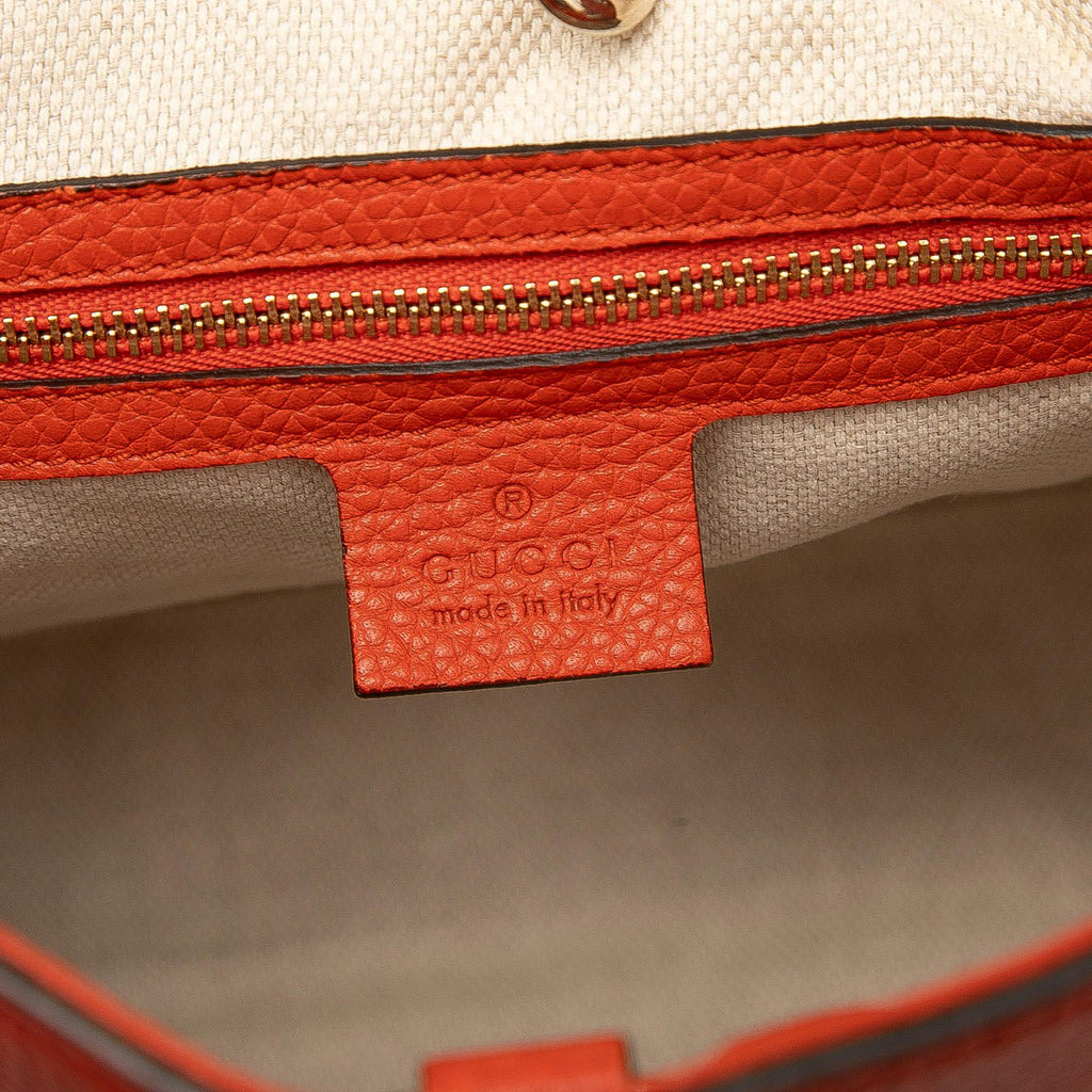 Gucci Medium Leather Soho Chain Tote