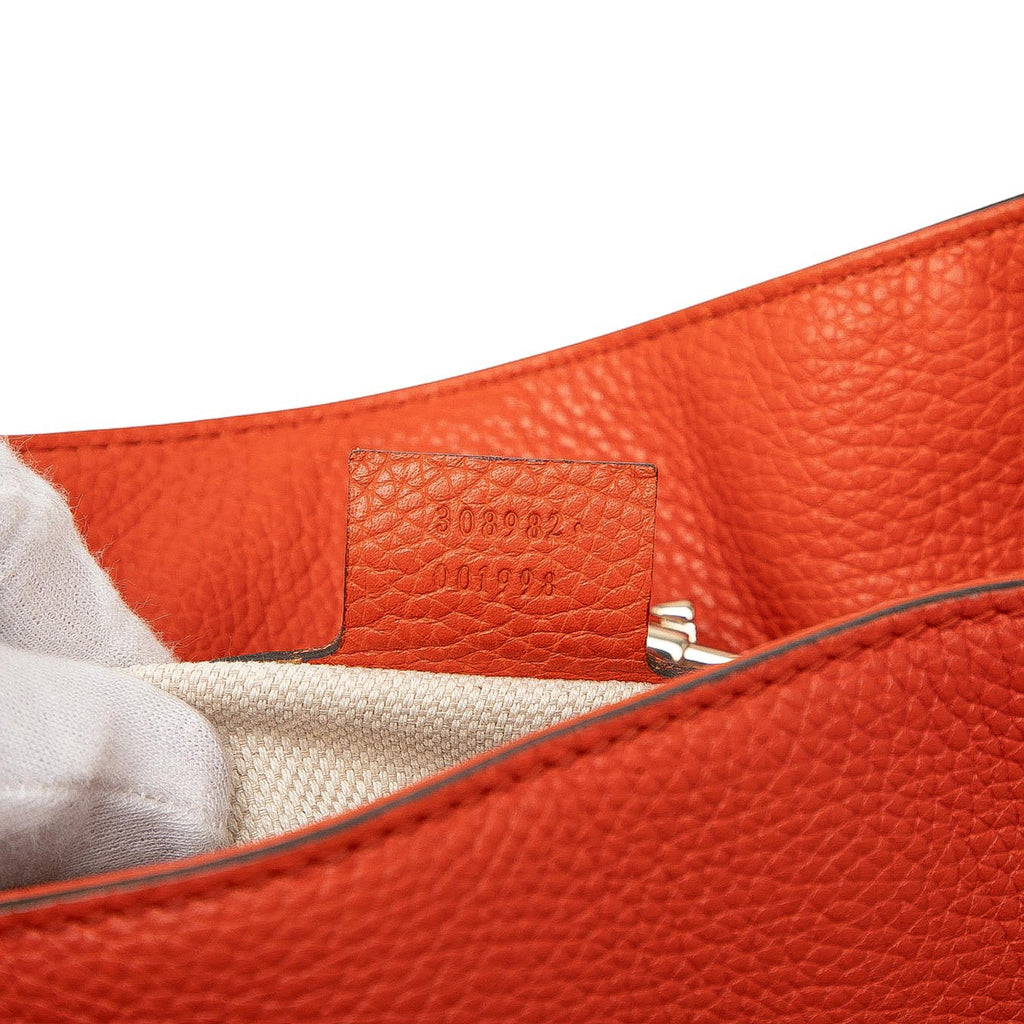 Gucci Medium Leather Soho Chain Tote
