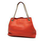 Gucci Medium Leather Soho Chain Tote