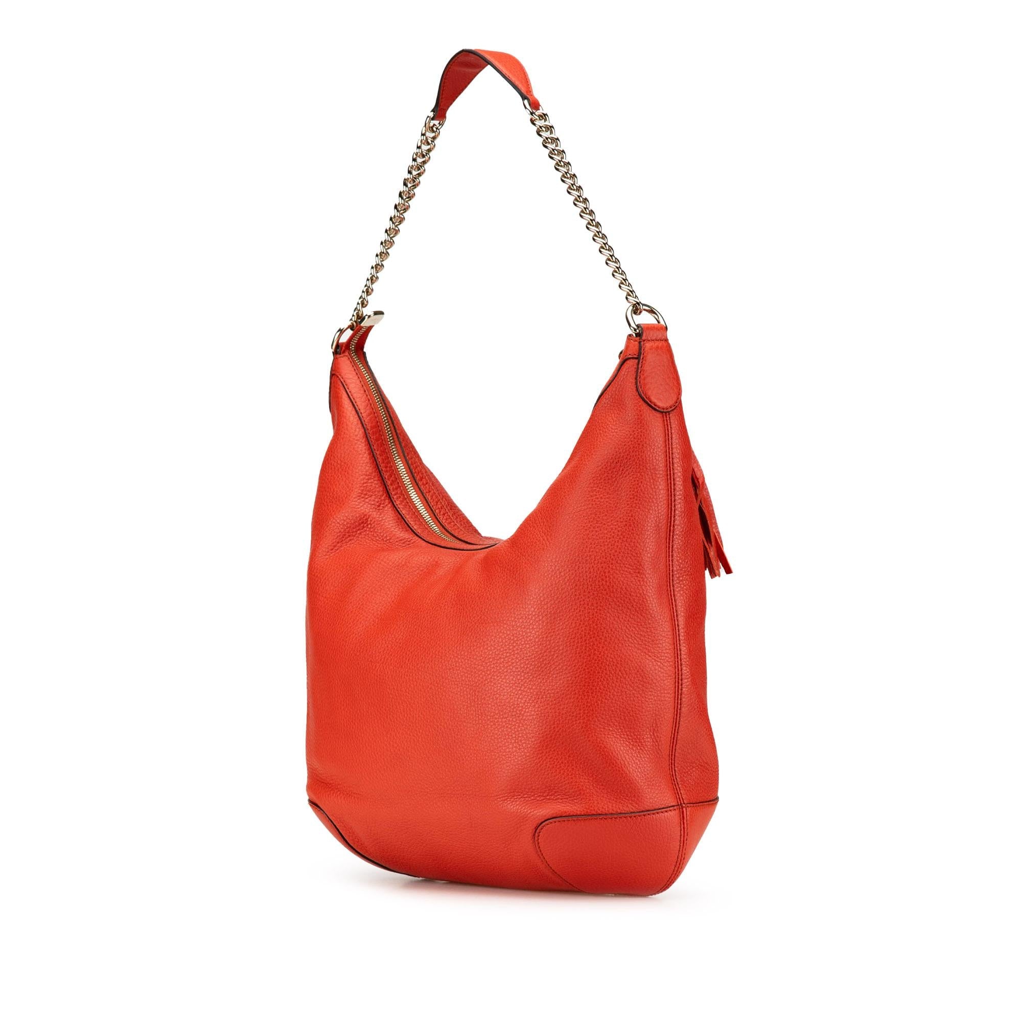 Gucci Medium Leather Soho Shoulder Bag