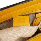 Gucci Medium Leather Soho Top Handle Convertible Tote